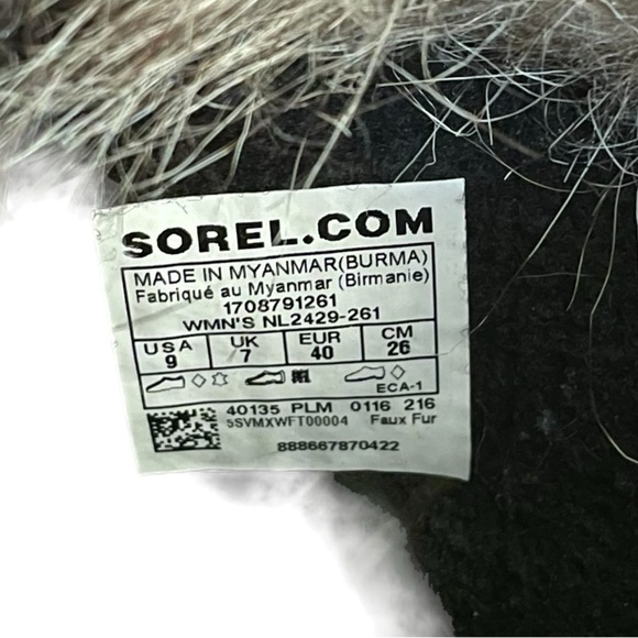 SOREL Women’s Joan of Arctic Leather Waterproof Winter Snow Boot Brown 9 - Picture 12 of 12